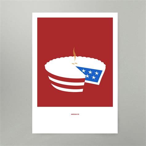 American Pie Art Print / The Rockpot