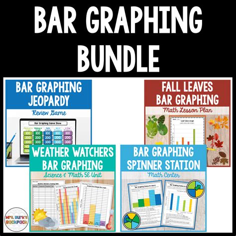 Teaching Bar Graphs can be FUN with these 4 Activities!