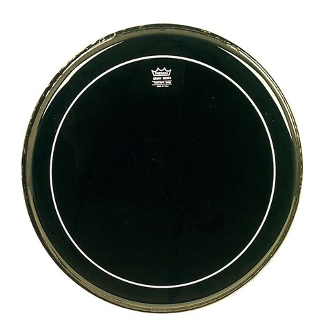 Remo Pinstripe Ebony ES 1618 PS 18 Bass Drum Head Bass Drumhead