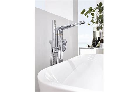 DXV Modulus Floor Mount Tub Filler Contemporary Photography Dxv