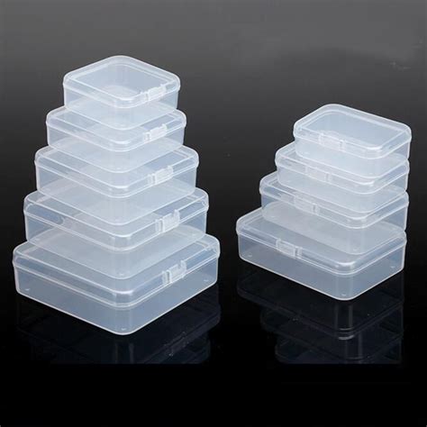 Plastic Packing Boxes For Small Accessories Transparent PP Collection ...