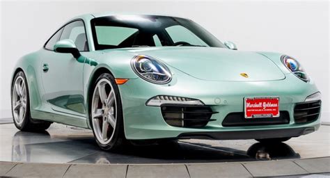 This 2012 Porsche 911 Carrera S Has The Same Radium Green Paint As The