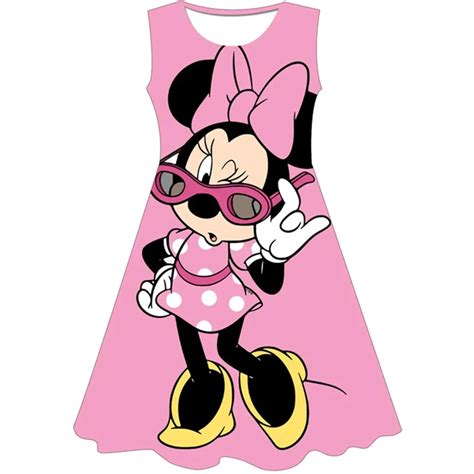 M Dchen Minnie Maus Cartoon Disney Serie Kleid Kinder Kost M D Mickey