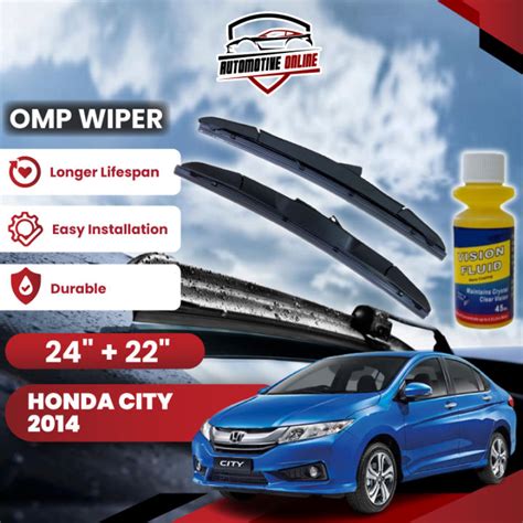 Honda City Omp Wiper High Quality Pcs Set Lazada