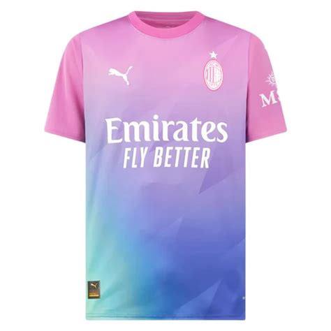 Camiseta AC Milan Segunda Equipación 2023 24 camisetas futbol retro