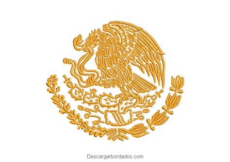 Águila Escudo De México Para Bordar En Máquina Descargar Diseños De Bordados