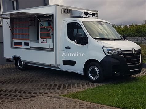 Renault Master Sklep Bar Kontener Niskopod Ogowy Foodtruck Klima