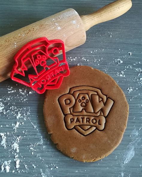 Archivo Stl Insignia Paw Patrol Cortador De Galletas Dise O De