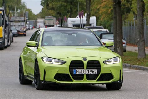 Bmw M3 Sao Paulo Yellow 4 画像｜ついにヴェールを脱いだ新型・bmw M3、公式写真で見られないホワイトカラーを激写！