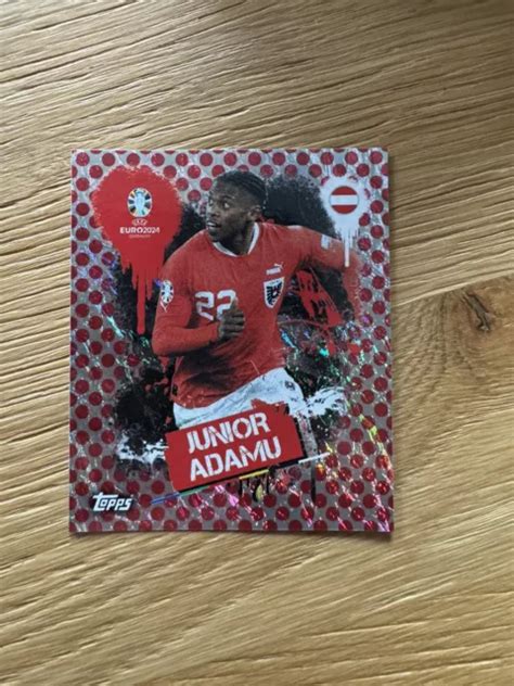 Topps Uefa Euro Germany Euro Border Parallel Sticker Em Eur