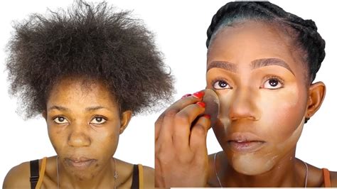 Must Watchwowshe Was Transformedmelanin Woc Hair And Makeup