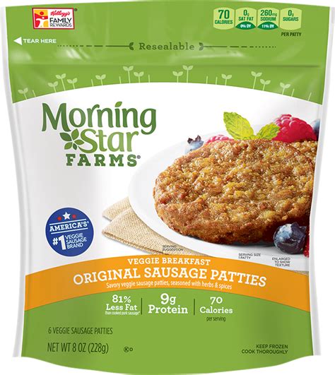 MorningStar Farms® Original Sausage Patties