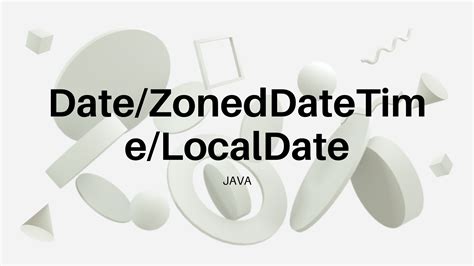 Java Date Zoneddatetime Localdate