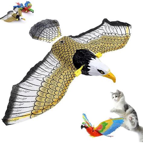 Jouet Lectrique Pour Oiseaux Aigle Volant Interactif Jouet Pour