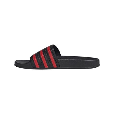 Buy Adidas Originals Mens Adilette Slides Core Blackredcore Black