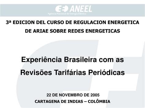 Ppt Edicion Del Curso De Regulacion Energetica De Ariae Sobre