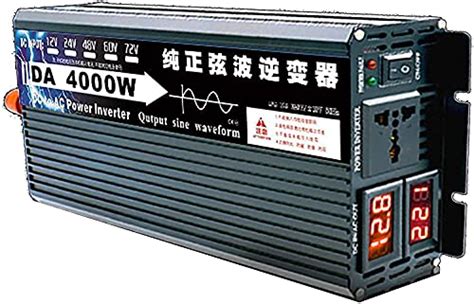 Inversor De Onda Sinusoidal Pura 3000w 4000w 5000w 6000w 8000w Dc 12v