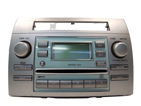 Radio Cd Mp Player Toyota Corolla Verso F W