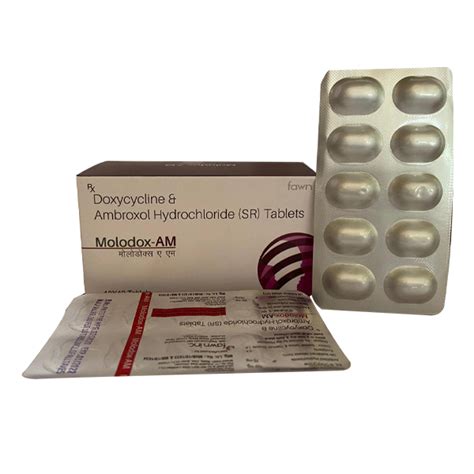 Molodox Am Doxycycline And Ambroxol Hydrochloride Sr Mg