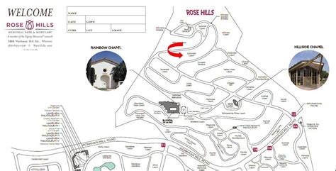 Rose Hills Memorial Park Map – The World Map