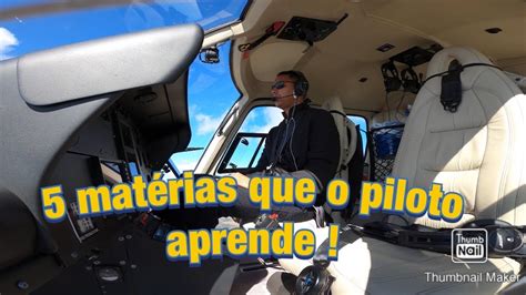 O Que Ensinado Em Um Curso De Piloto De Helic Ptero Youtube