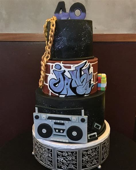 Rocking The 80s Theme For This Awesome 40th Birthday Cake Rachels