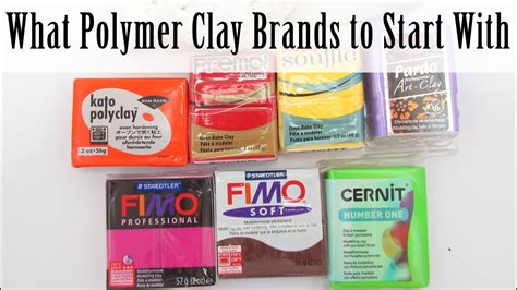 Getting Started With Polymer Clay What Polymer Clay Brands To Start