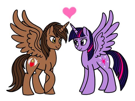 Two Alicorns One Heart By Paintstroke203 On Deviantart