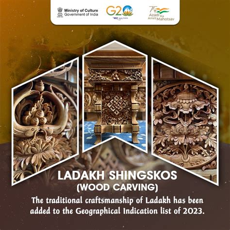 Ladakh Tourism On Twitter Rt Minofculturegoi Ladakhs Wood Carving