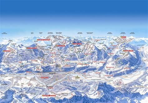 Axamer Lizum Piste Map | trails & marked ski runs | SNO