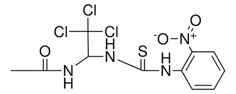 N Trichloro Nitro Phenyl Thioureido Ethyl Acetamide