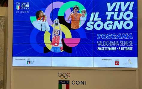 Presentato A Roma Il Trofeo Coni 2022 Toscana Valdichiana Senese