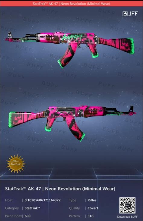 Ak Neonowa Rewolucja Mw St Skin Csgo Skin Cs Go Turzyn Kup Teraz