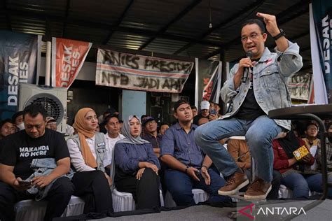 Capres Anies Hadiri Dialog Desak Anies Di Mataram ANTARA News