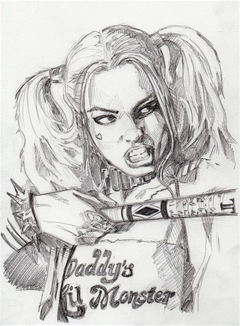 Harley Quinn Pencils (Suicide Squad) by JopetGarcia63 on DeviantArt