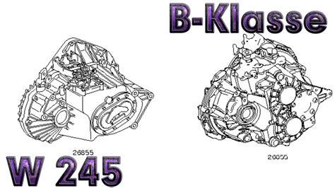 B Klasse W Schaltgetriebe Youtube