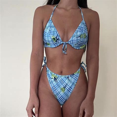 S Vintage Bikini Made In Spain The Fit Of Her Depop