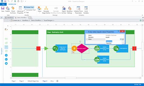 Workflow Versus System Visio Diagram