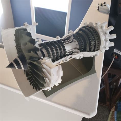 3d Printable Jet Engine By Catiav5ftw Thingiverse Jet Engine 3d