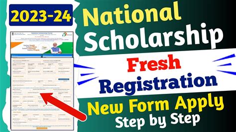 Nsp New Registration 2023 24 Nsp Scholarship 2023 24 Apply Nsp