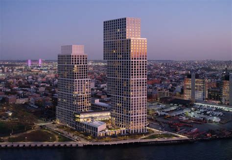 Eagle West Waterfront Towers Debut At 1 Eagle Street In Greenpoint