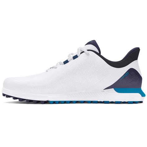 Under Armour Mens Hovr Fade 2 Sl 2024 White 45 5 Golfskor Herr Golfskor