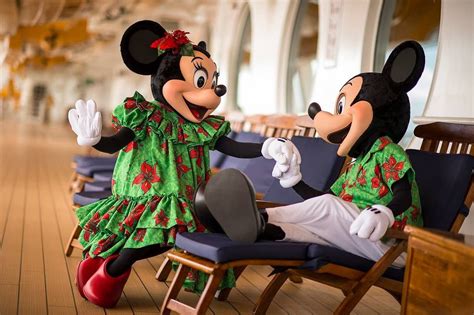 Disney Cruise Line Mickey Photos Mickey And Minnie On Deck Disney