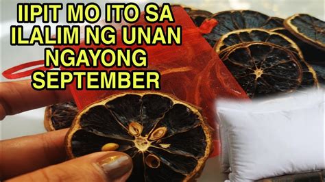 Iipit Mo Ito Sa Ilalim Ng Unan Ngayong September Apple Paguio Youtube