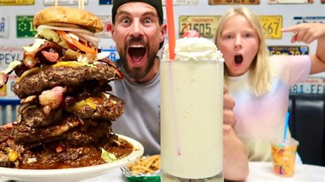 Over 1000 Attempts 9lb Over The Top Burger Challenge Less Than A