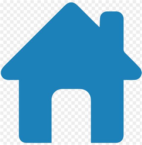 Blue Home Icon Png