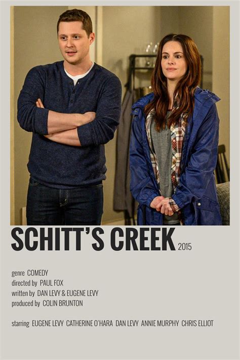 Minimalist Poster Minimalist Poster Tv Shows Schitts Creek