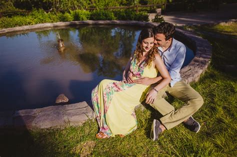 Estefanía y Marcelo Sesión en Jardín Mapulemu Fotografía para