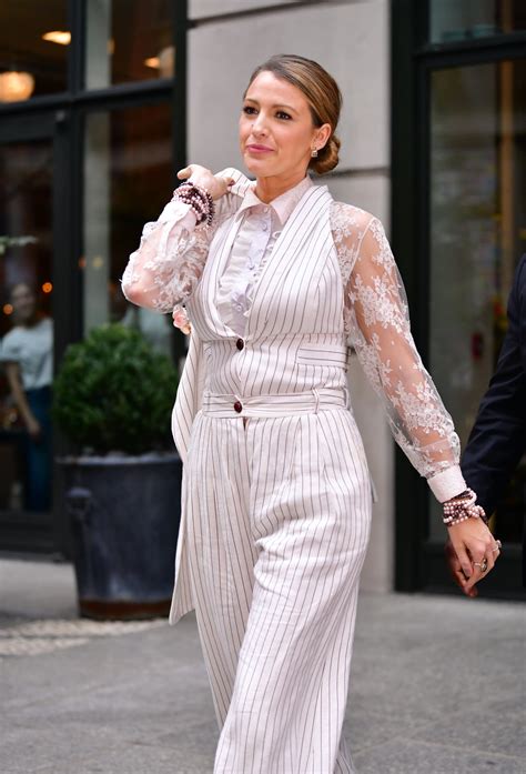 Blake Lively Style A Simple Favor Press Tour 2018 Popsugar Fashion