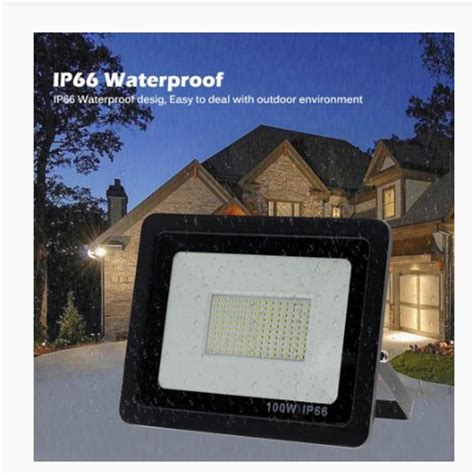 Cheap V W W W Led Flood Light Ip Waterproof Adjustable Pir